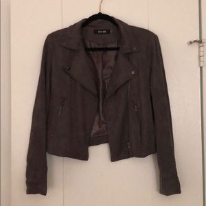 Taupe Suede Jacket